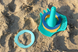 Набор для пляжа Quut Triplet + Ringo + Magic Shape в сумочке 39 см (170969)