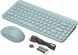 Комплект (клавіатура + миша) A4Tech FG3200 Air Wireless Blue