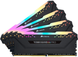 Оперативна пам'ять Corsair 32 GB (4x8GB) DDR4 3600 MHz Vengeance RGB Pro Black (CMW32GX4M4D3600C18)