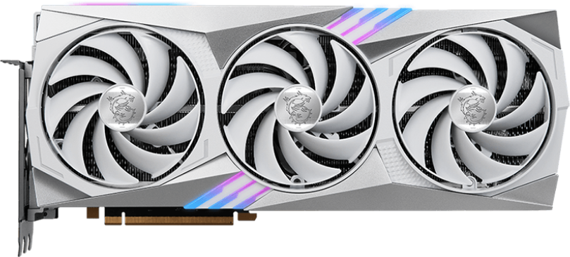 Видеокарта MSI Nvidia GeForce RTX 4080 GAMING X TRIO 16G WHITE