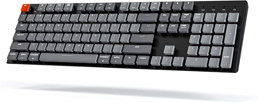 Клавиатура KEYCHRON K1 104 keys White LED BLACK (X3_KEYCHRON)