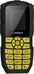 Мобільний телефон Sigma mobile X-treme IO68 Bobber Black-Yellow