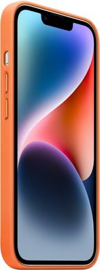 Чохол Apple для iPhone 14 Leather Case with MagSafe Orange (MPP83ZE/A)