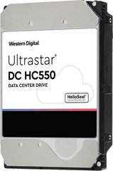 Внутрішній жорсткий диск WD Ultrastar DC HC550 16 TB (WUH721816ALE6L4/0F38462)