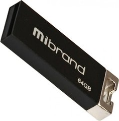Флеш-накопичувач Mibrand USB 2.0 Chameleon 64Gb Black (MI2.0/CH64U6B)