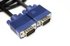 Видео кабель PowerPlant VGA-VGA, 1.5м, Double ferrites