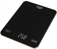 Весы кухонные Adler AD 3177 black USB