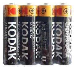 Батарейки KODAK XTRALIFE LR06 уп. 1x4 шт. коробка