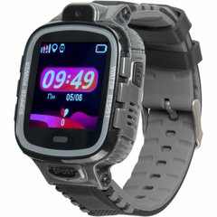 Детские смарт часы с GPS трекером Gelius Pro GP-PK001 (PRO KID) Black / Silver