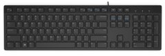 Клавіатура Dell Multimedia Keyboard-KB216 Ukrainian (QWERTY) - Black (580-AHHE)