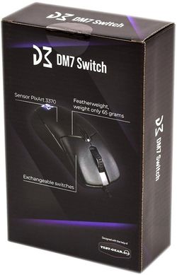 Миша Dream Machines DM7 Switch Kailh PA 3370 Black (DM7_SWITCH)