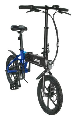 Електровелосипед Like.Bike Urban (Black/Blue)