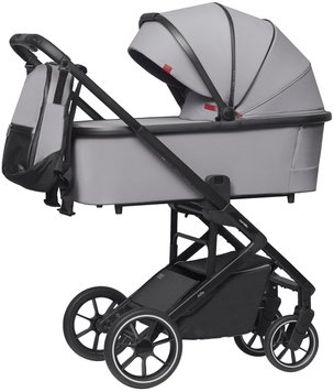 Детская коляска универсальная Carrello Alfa+ CRL-6508 (3in1) Cloud Grey