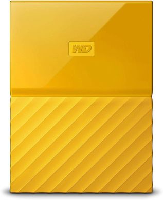 Зовнішній жорсткий диск WD 4TB My Passport Yellow 2.5 USB 3.0 (WDBYFT0040BYL-WESN)