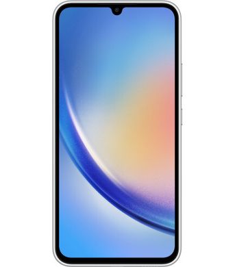 Смартфон Samsung Galaxy A34 6/128GB Silver (SM-A346EZSASEK)
