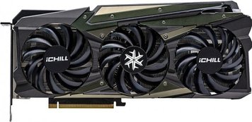 Відеокарта INNO3D PCI-Ex GeForce RTX 3090 iChill X4 24GB GDDR6X (384bit) (1755/19500) (HDMI, 3 x DisplayPort) (C30904-246XX-1880VA36)