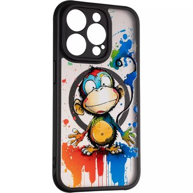 Чохол Gelius Print Case UV (Magsafe) for iPhone 14 Pro Max Monkey