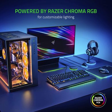 Безпровідний зарядний пристрій Razer Chroma Charging Pad 10W Fast WL Charger RGB Black (RC21-01600100-R371)