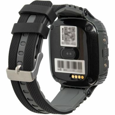 Детские смарт часы с GPS трекером Gelius Pro GP-PK001 (PRO KID) Black / Silver