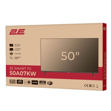 Телевізор 2E 2E-50A07KW