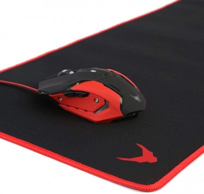 Миша VARR MPX2 USB з ігровою поверхнею Black-Red (VSETMPX2)