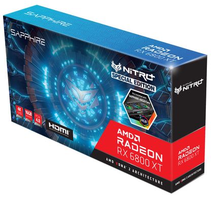 Видеокарта Sapphire Radeon RX 6800 XT SE 16 GB NITRO+ (11304-01-20G)