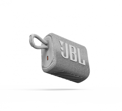 Портативна акустика JBL Go 3 White (JBLGO3WHT)