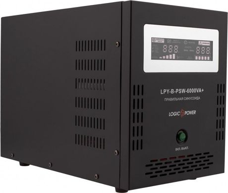 Источник бесперебойного питания LogicPower LPY-B-PSW-6000VA + (4200Вт) 10A / 20A с правильной синусоидой 48В (LP6615)