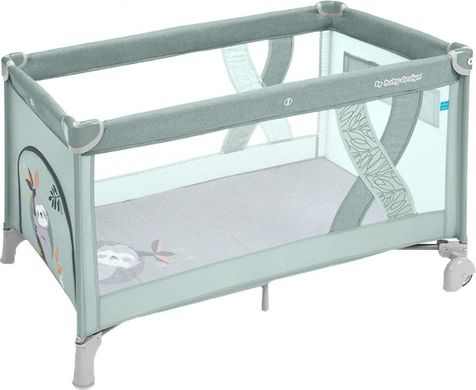 Дитяче ліжечко Baby Design SIMPLE 04 Green (292583)
