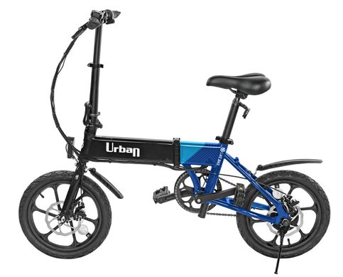 Електровелосипед Like.Bike Urban (Black/Blue)