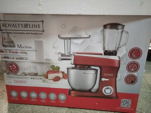 Кухонная машина Royalty Line RL-PKM-2100BG red