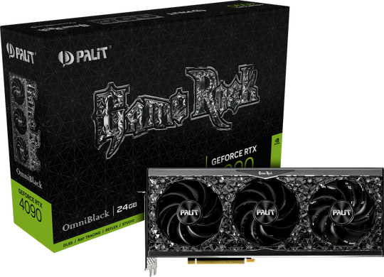 Відеокарта Palit GeForce RTX 4090 GameRock OmniBlack (NED4090019SB-1020Q)