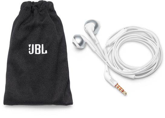 Навушники JBL T205 Chrome (JBLT205CRM)