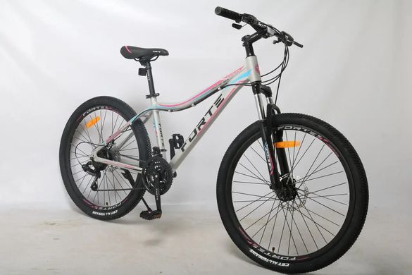 Велосипед Forte Vesta (женский)  рама 16" колесо 26" Серо-розовый (117117)