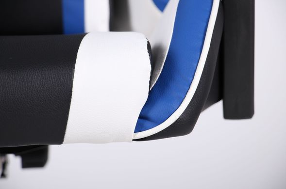 Комп'ютерне крісло для геймера AMF VR Racer Dexter Frenzy чорний/синій (546483)