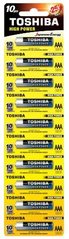 Батарейки TOSHIBA LR03 HP Alkaline BP 1X10 (6477654)