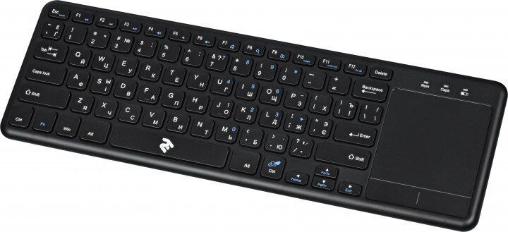 Клавіатура 2E KT100 WL (2E-KT100WB) Black