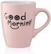 Чашка Ardesto Good Morning, 330 мл, розовая, керамика (AR3468P)