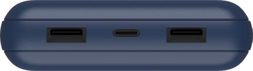 Універсальна мобільна батарея Power Bank Belkin 20000mAh 15W Dual USB-A USB-C blue (BPB012BTBL)