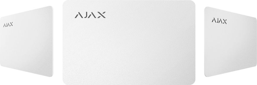 Безконтактна картка Ajax Pass White 10 шт. (000022788)