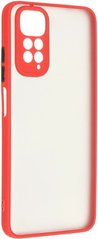 Чехол ArmorStandart Frosted Matte для Xiaomi Redmi Note 11/Note 11s Red (ARM66740)