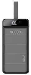 Універсальна мобільна батарея Dudao K8s+ 30000mAh (3USB+LED) Black