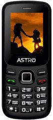 Мобільний телефон ASTRO A173 Black/Red