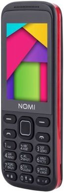 Мобільний телефон Nomi i244 Black-Red