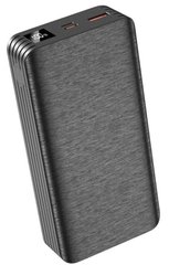 Універсальна мобільна батарея XO PR144 20000mAh PD20W + QC 3.0 22.5W Black