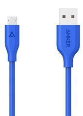 Кабель Anker Powerline Micro USB - 0.9м V3 (Blue)