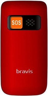 Телефон Bravis C244 Signal Dual Sim Red