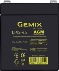 Акумуляторна батарея Gemix 12V 4.5Ah AGM (LP1245)