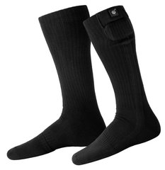 Шкарпетки з підігрівом 2E Race Plus Black високі M (2E-HSRCPM-BK)