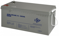 Аккумулятор для ИБП LogicPower LPM-MG 12-200 AH (3875)